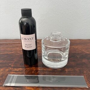 L'AVANT Collective Blushed Bergamot Reed Diffuser Set, NIB